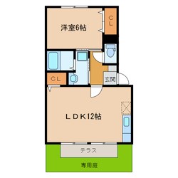 掛川駅 車移動9分  3.7km 1階の物件間取画像